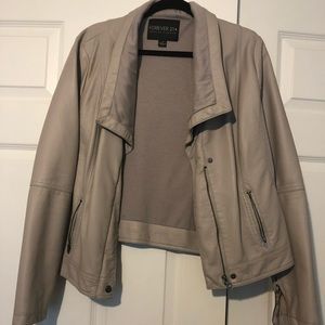 Pleather Jacket from Forever 21 Plus